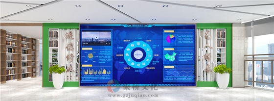 科技體驗館主題形象墻設(shè)計